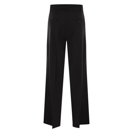 25FW 위켄드막스마라 스트레이트 팬츠 2525136031600 BLACK - WEEKEND MAX MARA