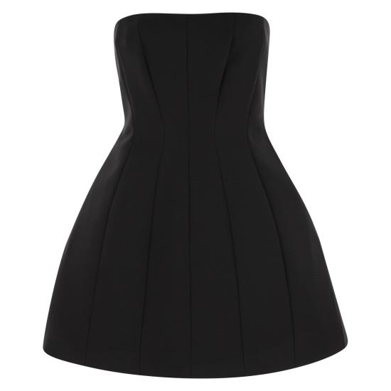 25FW 막스마라 숏 원피스 2521236017600 BLACK