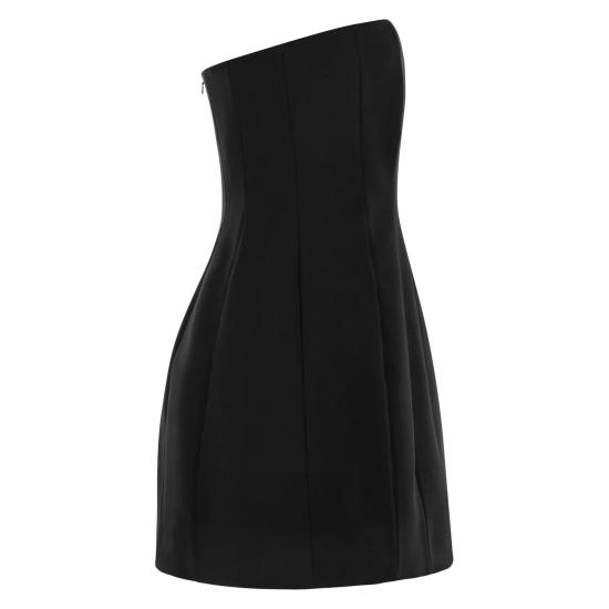 25FW 막스마라 숏 원피스 2521236017600 BLACK - MAX MARA