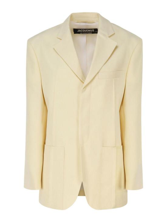 자크뮈스 수트 자켓 213JA1011359205 Yellow