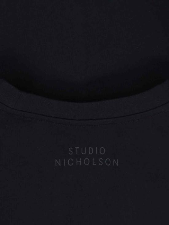 26SS 스튜디오 니콜슨 반팔 티셔츠 LAYSNM1066BLACK Black - STUDIO NICHOLSON