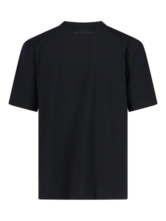 26SS 스튜디오 니콜슨 반팔 티셔츠 LAYSNM1066BLACK Black - STUDIO NICHOLSON