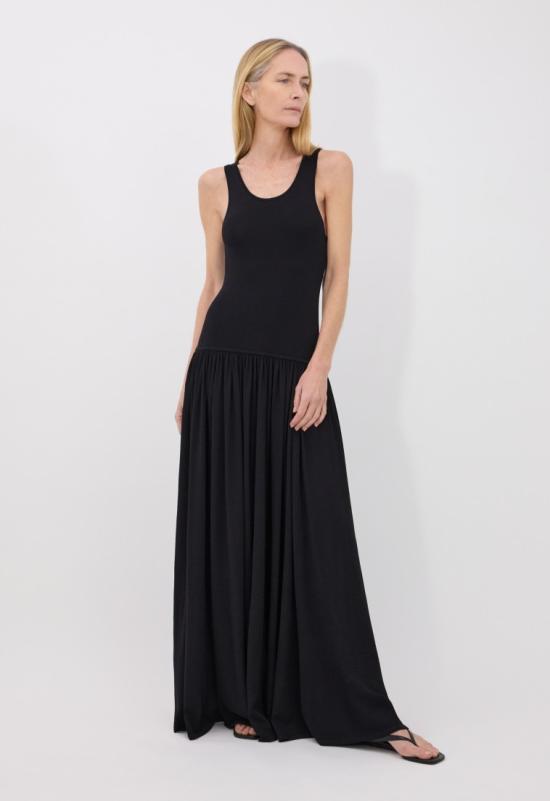 25SS 루루 드 세종 롱 원피스 JADA BLACK Black - LOULOU DE SAISON