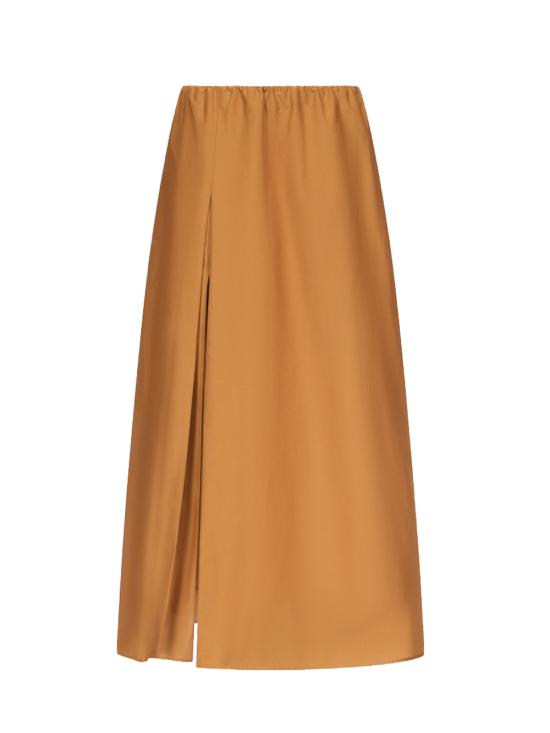 25SS 루루 드 세종 미디 스커트 CARMEN OCHER Ocher
