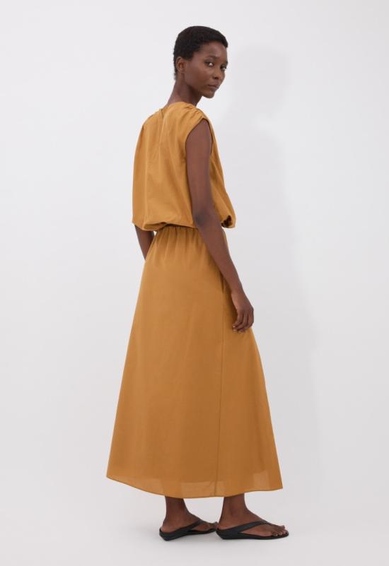 25SS 루루 드 세종 미디 스커트 CARMEN OCHER Ocher - LOULOU DE SAISON