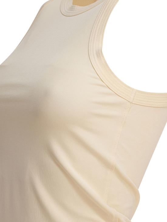 25SS 토템 민소매 티셔츠 242 WRT1727 FB0162116 White - TOTEME