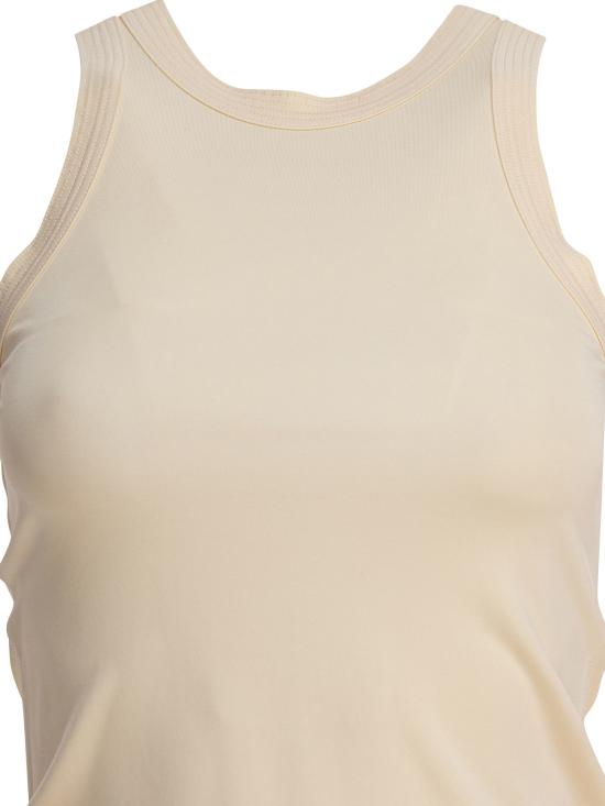 25SS 토템 민소매 티셔츠 242 WRT1727 FB0162116 White - TOTEME