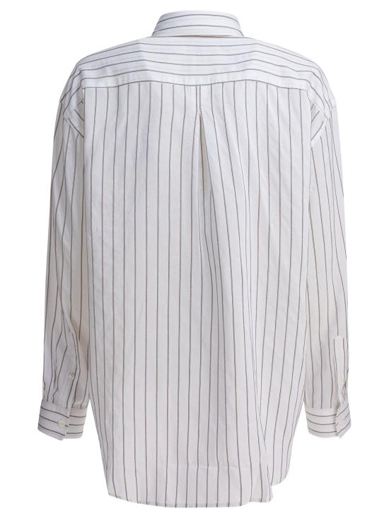 25FW 토템 블라우스 253 WRT0480 FB0439303 White - TOTEME