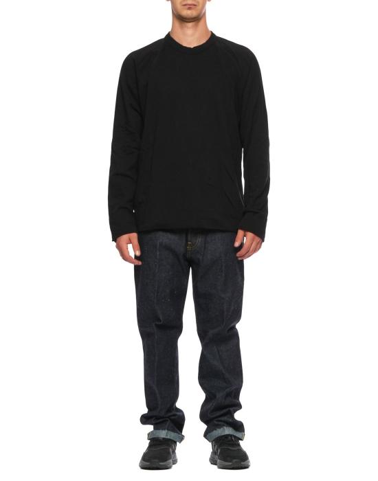 26SS 제임스펄스 긴팔 티셔츠 제임스 퍼스 빈티지 프렌치 테리 스웨트셔츠 블랙 MXA3278 BLK - JAMES PERSE