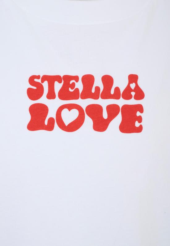 25FW [키즈] 스텔라 맥카트니 티셔츠 TX8C11 Z0434 100 WHITE - STELLA MCCARTNEY