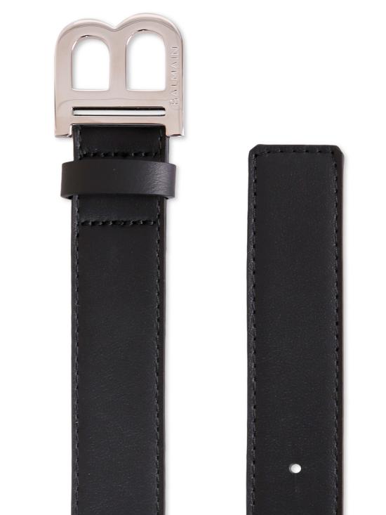 26SS [키즈] 발망 벨트 BX0P21 Z1371 930AG BLACK - BALMAIN