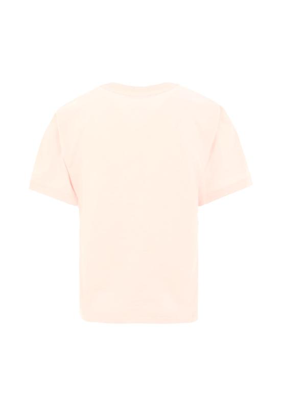 25FW [키즈] 모스키노 티셔츠 HOM05G LAA10 50209 PINK - MOSCHINO