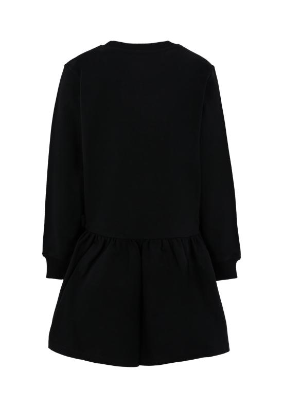 25FW [키즈] 모스키노 원피스 HDV0H7 LDA16 60100 BLACK - MOSCHINO