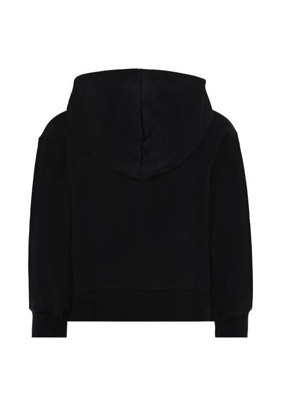 25FW [키즈] 모스키노 트레이닝 상의 HUF09E LCA40 60100 BLACK - MOSCHINO