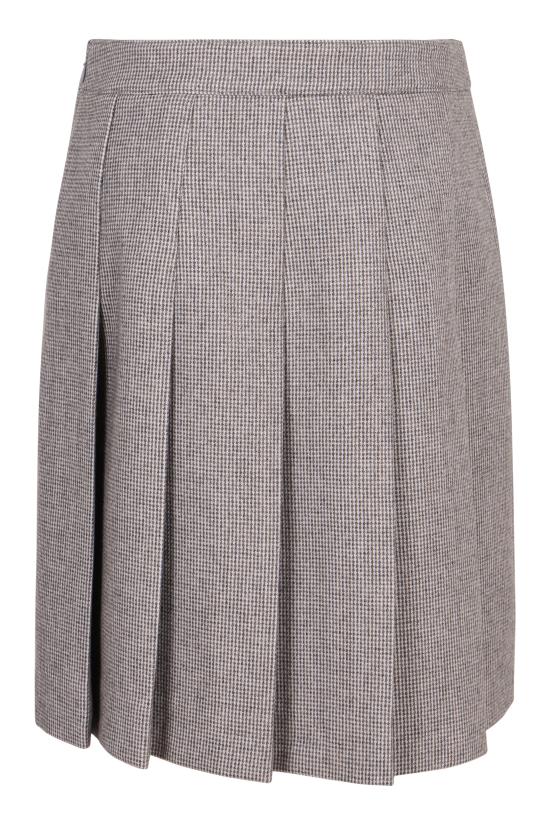 25SS 셀린느 미디 스커트 RJ02V0F85FYP2 grey - CELINE