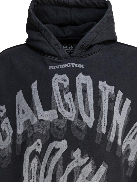 25SS RRR123 후드 티셔츠 APCRHD00BLCK BLACK - RIVINGTON ROI REBIS 123