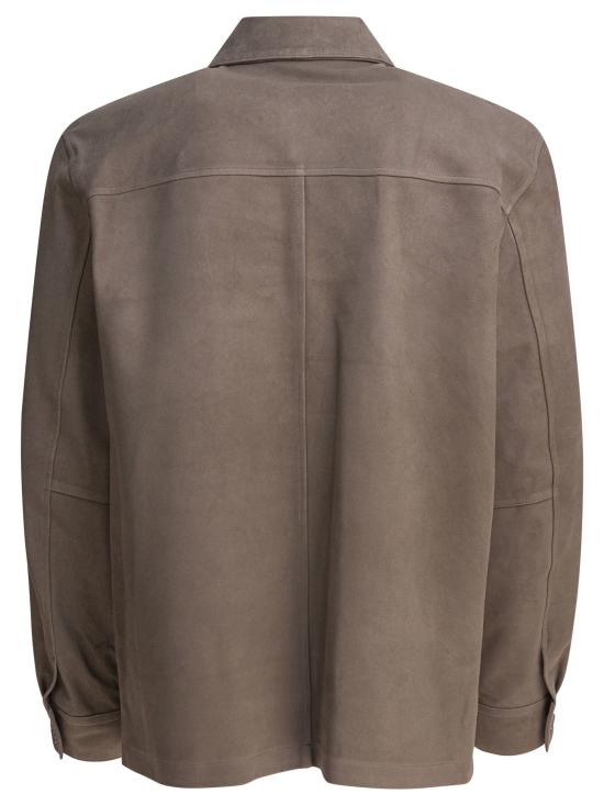 25FW 빈스 자켓 M10444057A280PTY GREY - VINCE