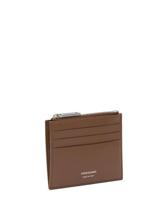 25FW 살바토레 페라가모 카드지갑 0784564 BROWN - SALVATORE FERRAGAMO