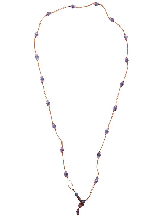 25SS 쉐어링 목걸이/팬던트 52LODSAPHTORM CORRUNDUM MULTICOLOUR