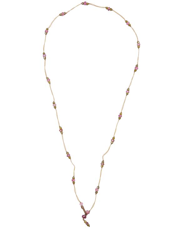 25SS 쉐어링 목걸이/팬던트 52LODTORMZH TOUMALINE MULTICOLOUR