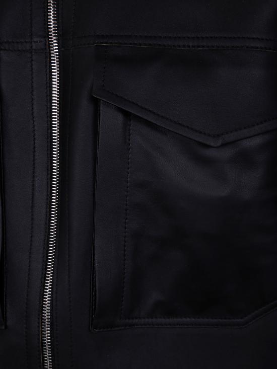 25SS 데사 가죽 자켓 K14486 BLACK - DESA