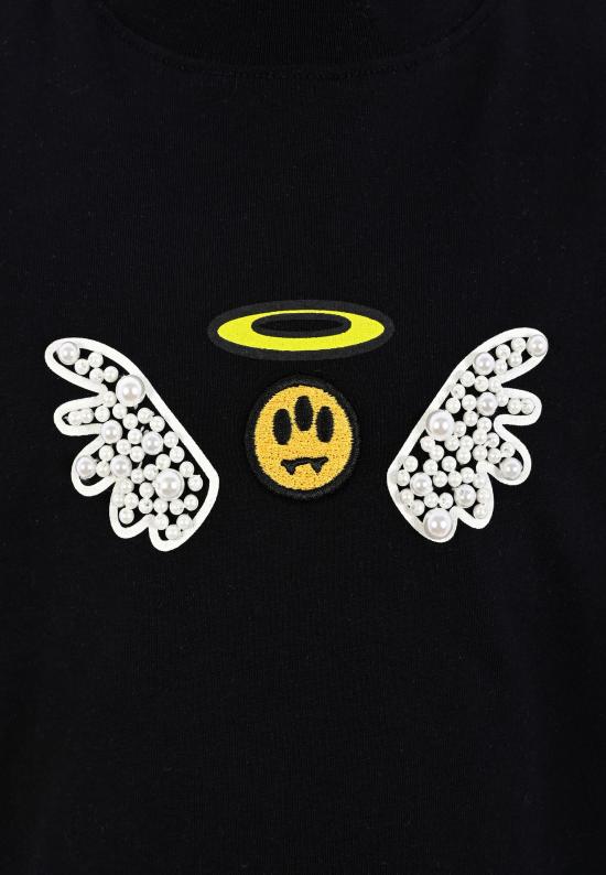 25FW [키즈] 바로우 티셔츠 F5BKJGTH185 110 BLACK - BARROW