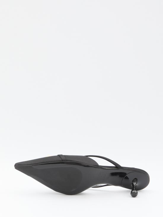 25FW 지미추 힐/펌프스 SANAMULE50AOD BLACKWHITE - JIMMY CHOO