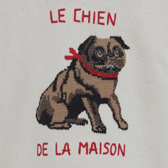 25FW 발렌티노 가라바니 스웨터 7V3KC35EB2M 581 WHITE - VALENTINO GARAVANI