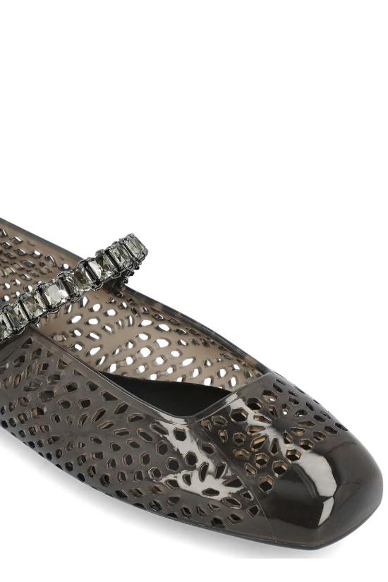 25FW 지미추 플랫 슈즈 THEJELLYNKRBLACKSMOKE - JIMMY CHOO