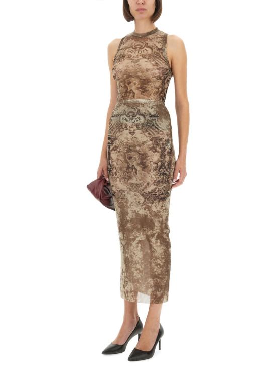 25FW 장 폴 고티에 롱 스커트 SK005 M006P6965 MULTICOLOUR - JEAN PAUL GAULTIER