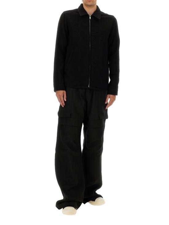 25FW 릭 오웬스 봄버 자켓 RU02E1764 WBD09 BLACK - RICK OWENS