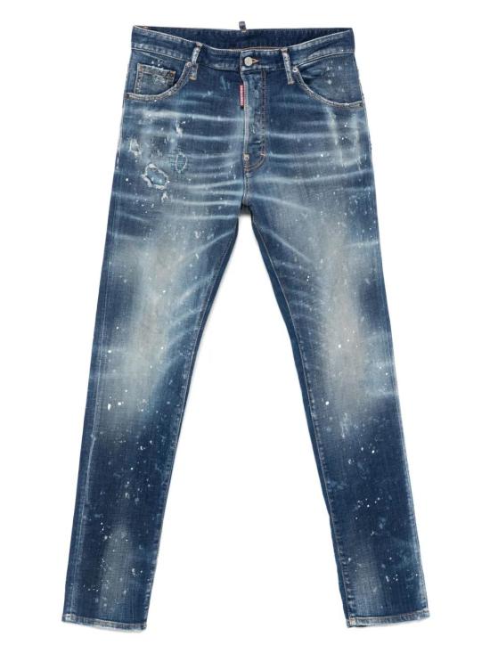 25FW 디스퀘어드2 데님 팬츠 S74LB1712D30010 470 NAVYBLUE