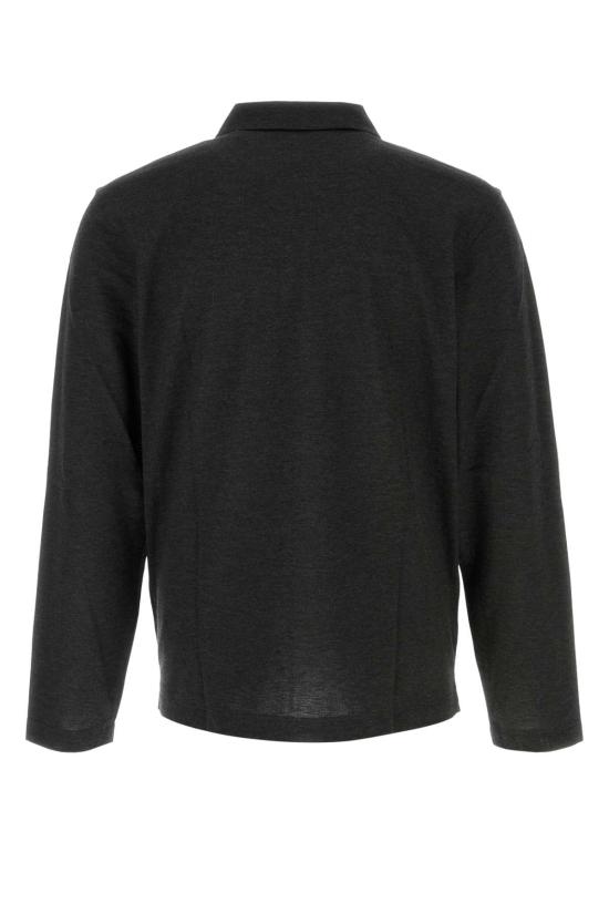 25FW 살바토레 페라가모 폴로 티셔츠 144741786358 LEADGREY - SALVATORE FERRAGAMO