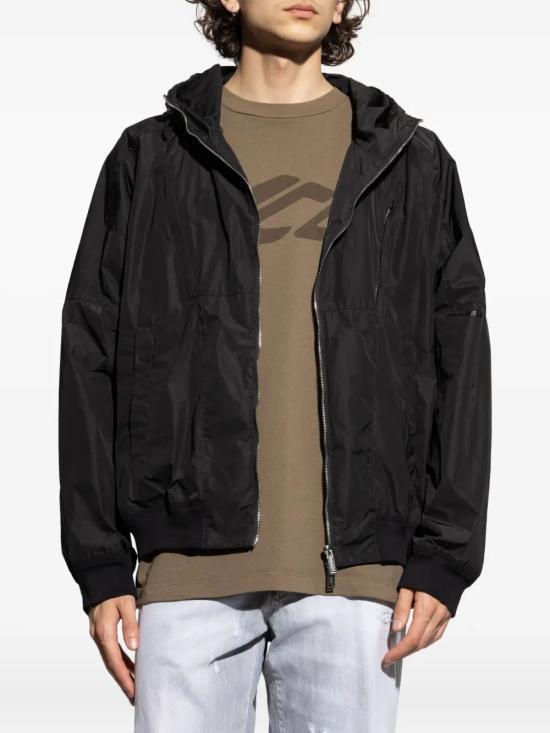 25FW 디스퀘어드2 봄버 자켓 S74AM1592S47858 900 BLACK - DSQUARED2