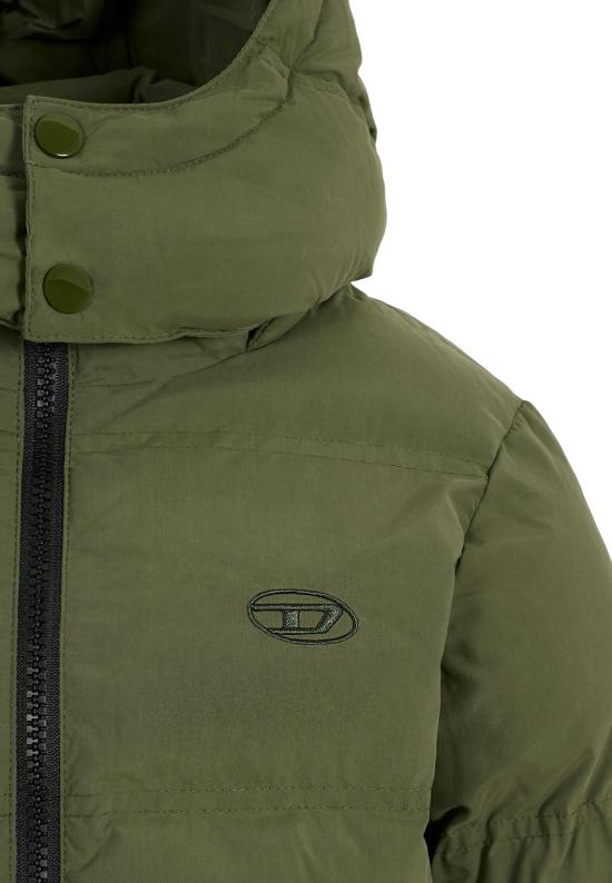 25FW [키즈] 디젤 패딩 J02422 KXBQ0 K513 GREEN - DIESEL