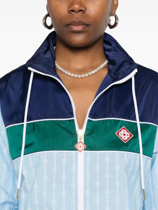 25SS 카사블랑카 자켓 WS25JK366 01 PIN STRIPE - CASABLANCA