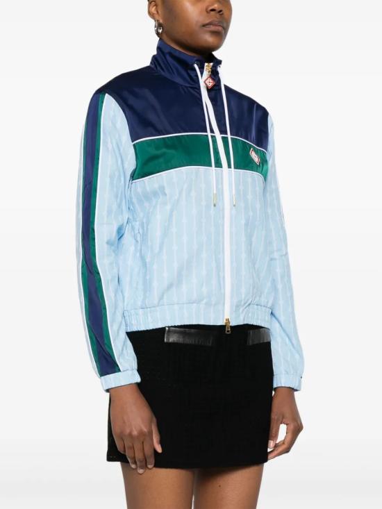 25SS 카사블랑카 자켓 WS25JK366 01 PIN STRIPE - CASABLANCA