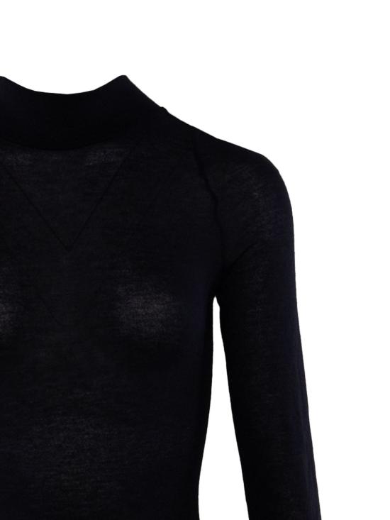  넨시 도자카 바디수트 티셔츠 NDAW23TOP056AW23 NAVYBLUE - NENSI DOJAKA