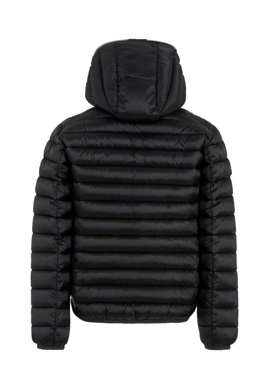 25FW [키즈] 세이브더덕 패딩 J32310G IRIS21 10000 BLACK - SAVE THE DUCK
