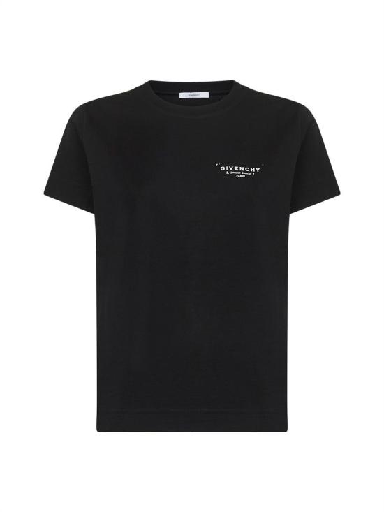 25FW 지방시 반팔 티셔츠 BW70FJP75N 001 BLACK