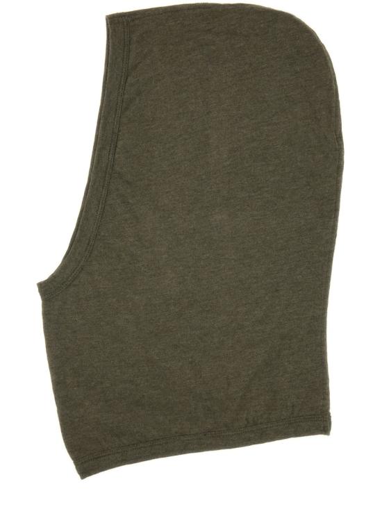 25FW 릭 오웬스 바라클라바 RP02E4434 JR25 GREEN - RICK OWENS