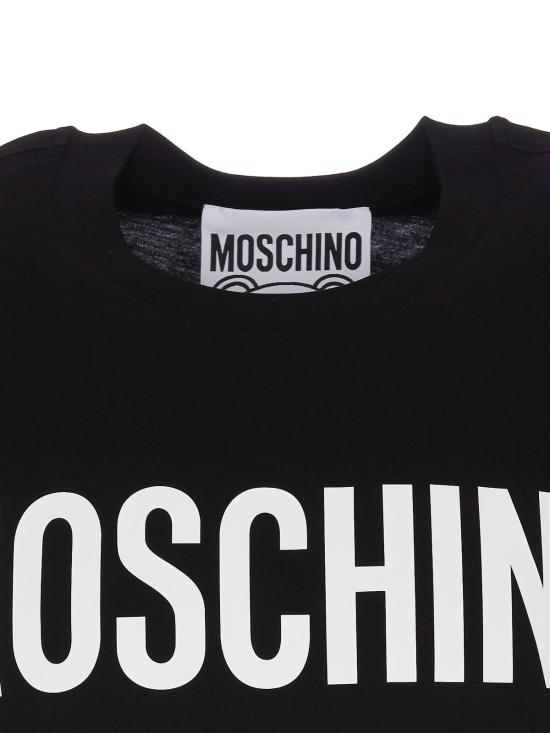  모스키노 반팔 티셔츠 071252411555 Black - MOSCHINO