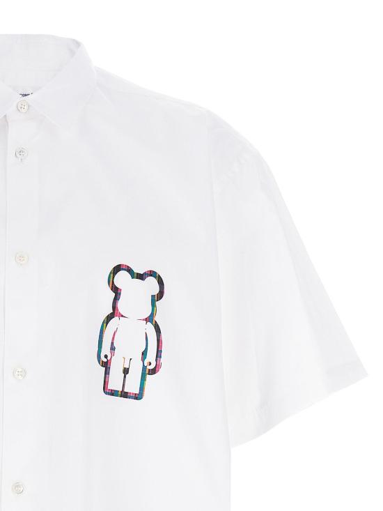 26SS 꼼데가르송 반팔 셔츠 FOB038S251 White - COMME DES GARCONS