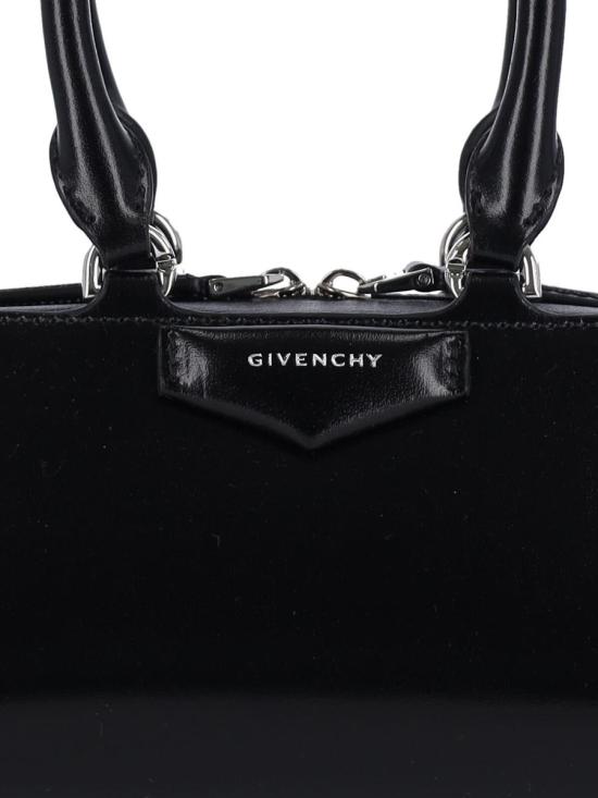 25FW 지방시 안티고나 박스 레더 미니 이스트 웨스트 백 BB5146B2B2001 Black - GIVENCHY