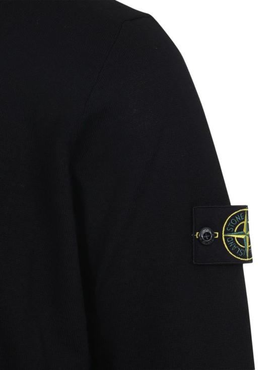 25FW 스톤 아일랜드 스웨터 K2S155100071S00C4V0029 Black - STONE ISLAND