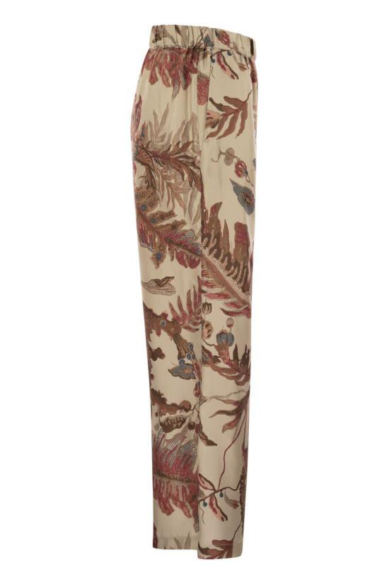 25FW 위켄드막스마라 팔라초 팬츠 2525136111600 001 Beige - WEEKEND MAX MARA