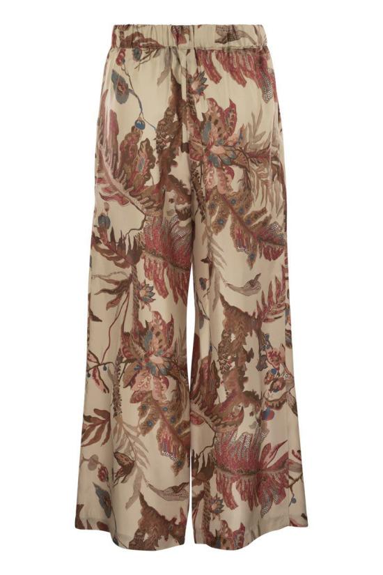 25FW 위켄드막스마라 팔라초 팬츠 2525136111600 001 Beige - WEEKEND MAX MARA