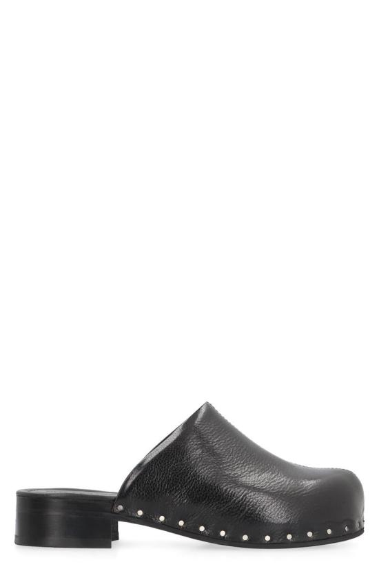  아워레가시 뮬/슬리퍼 A2257NCB BlackSuppleCowHide