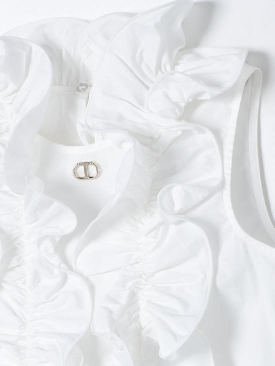  [키즈] 트윈셋 셔츠 241GJ2121 11271 White - TWINSET