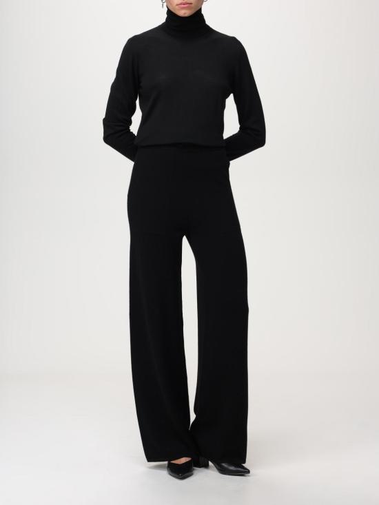  막스마라 스트레이트 팬츠 2313360133600 004 Black - MAX MARA